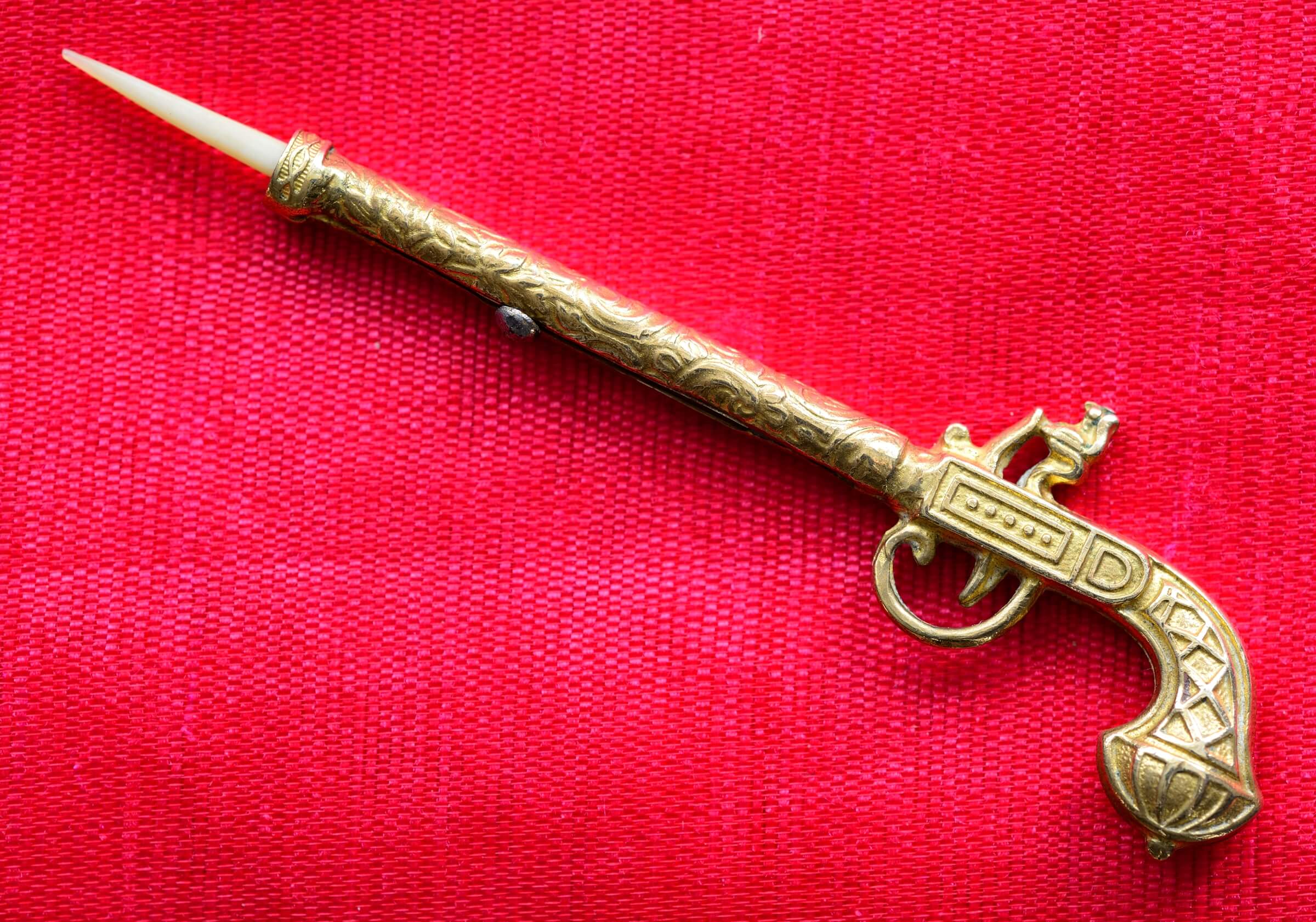 Pistol Ivory Toothpick